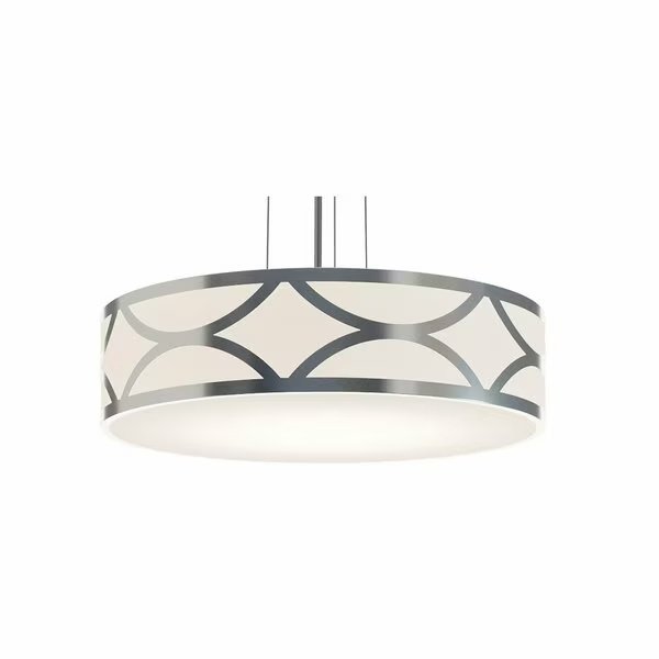 Lake 3-Light 24 in. LED Pendant - Painted Nickel, Afx, Mfr#: LAKP24MBNP